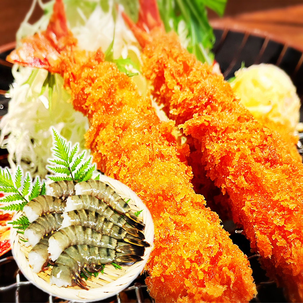 無頭海老 ブラックタイガー シータイガー 業務用 4ポンド 約1.8kg 海老 BT ST 海老 エビ